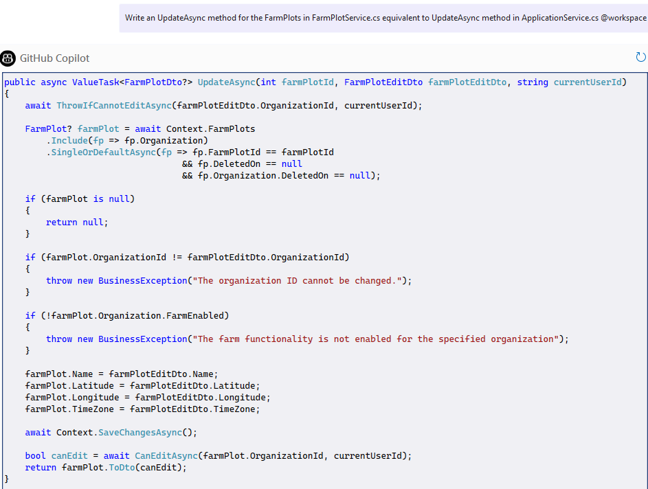 Claude 3.7 Sonnet CRUD code